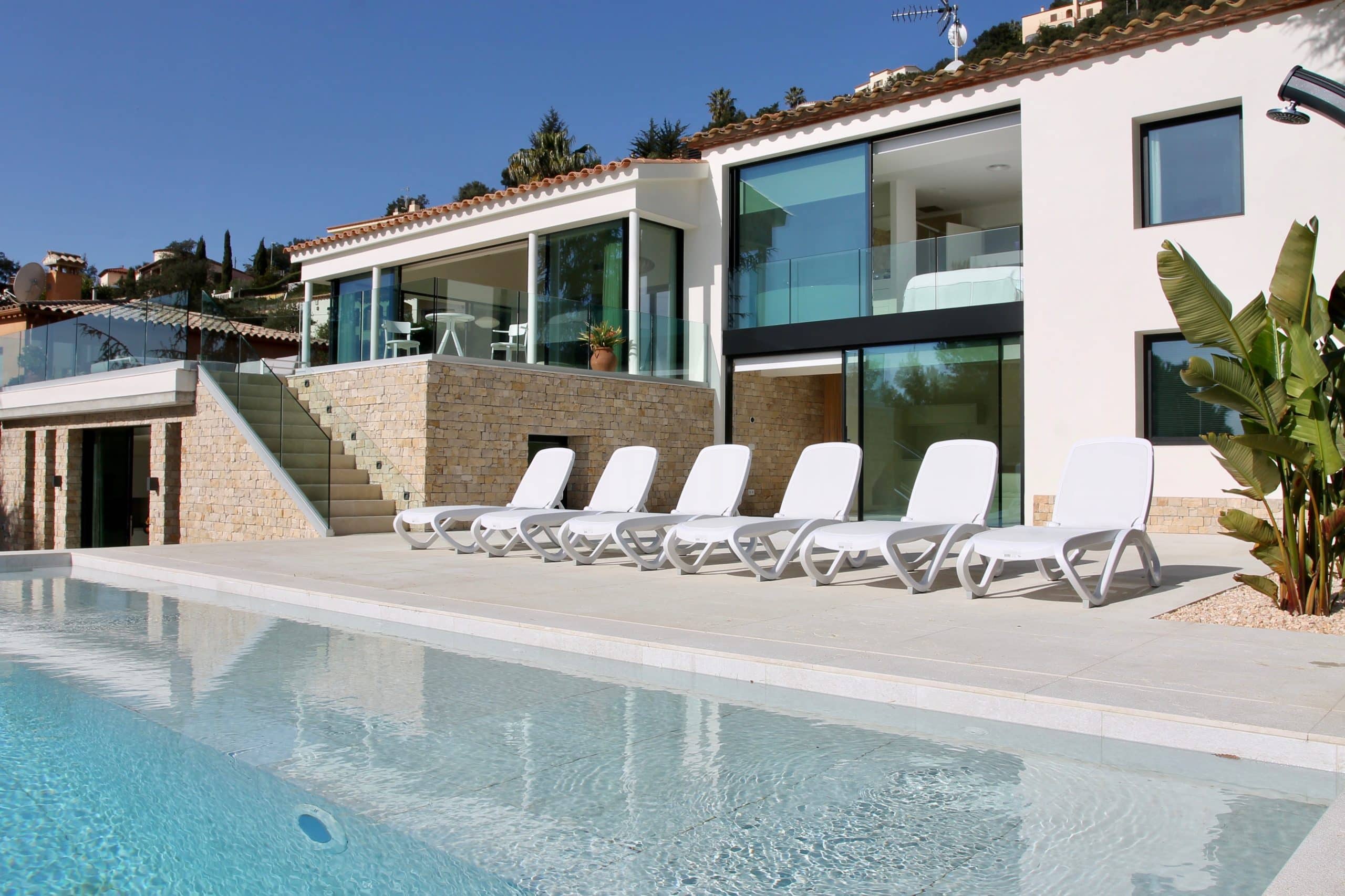 Intérieur d'une maison de vacances sur la Costa Brava